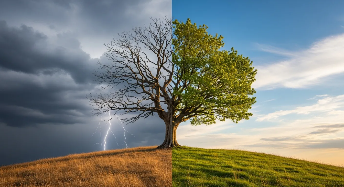 A lone tree half dead and half alive — transformation and growth after leaving a controlling religious group